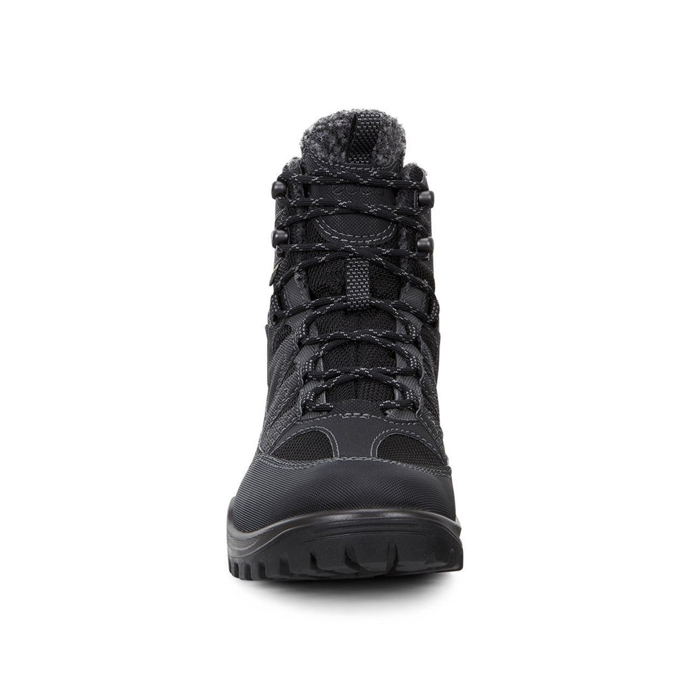 ECCO Womens Boots Black - Xpedition Iii Gtx - OSU-781293